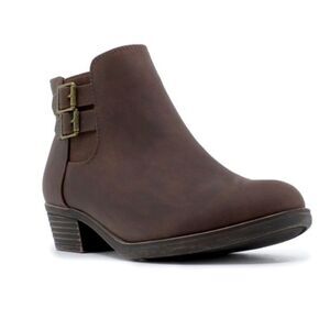 Nautica Women's Ankle Boot with Side Zipper sz 9.5 NEW G381